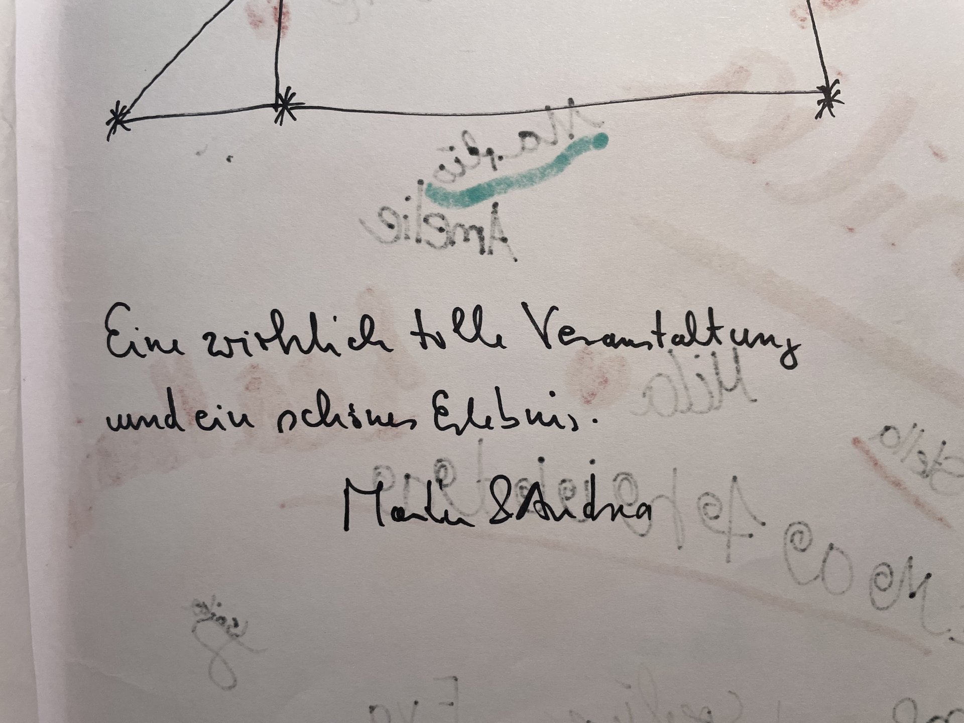 "Eine wirklich tolle Veranstaltung und ein schönes Erlebnis" - Martin und Andrea