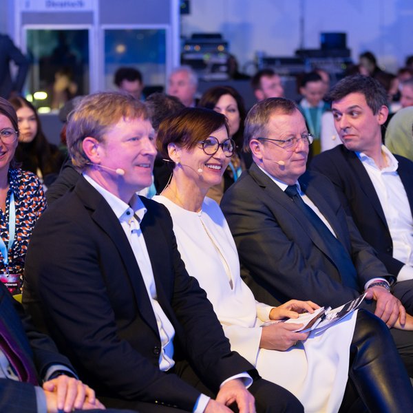 Das Publikum der Auftaktveranstaltung.