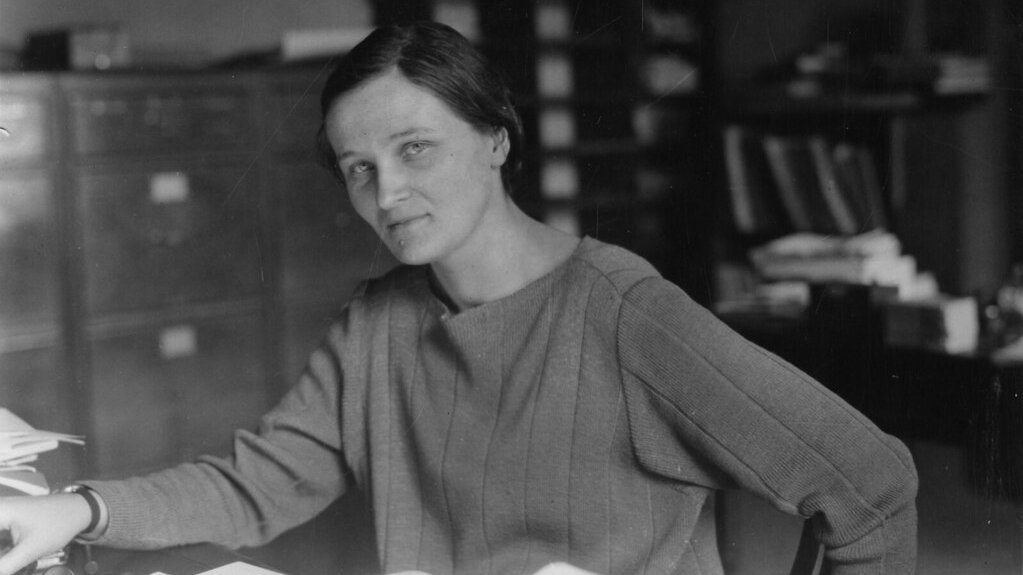 Schwarz-weiß Foto von Cecilia Payne-Gaposchkin