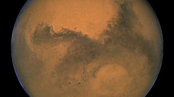 Nahaufnahme vom Mars.