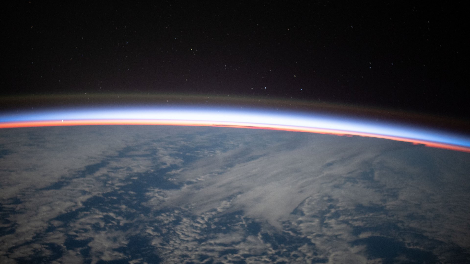 Teilansicht der Erdoberfläche