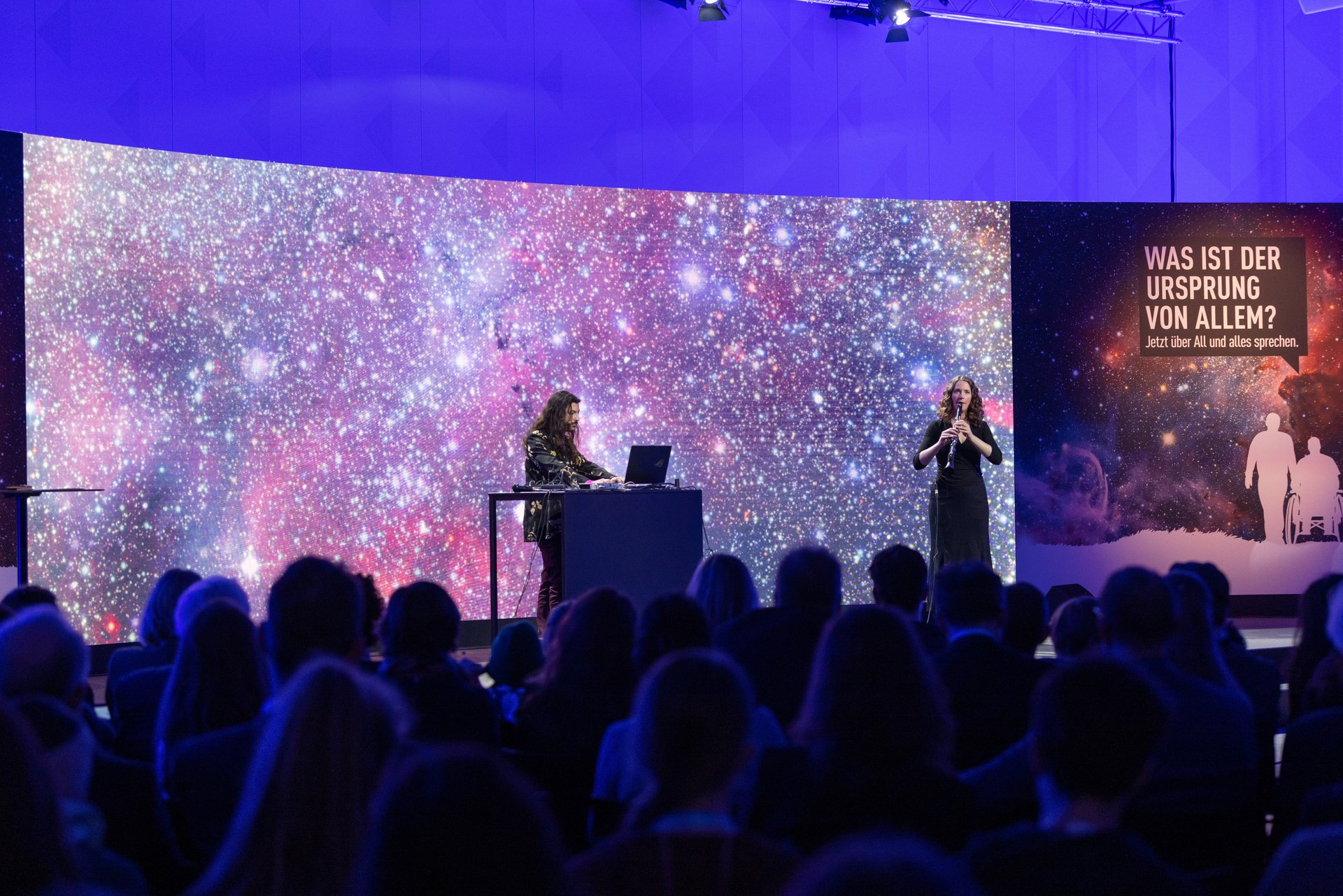 Musikalischer Auftritt auf der Auftaktveranstaltung. 