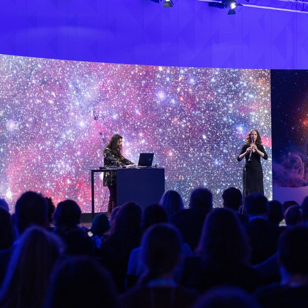 Musikalischer Auftritt auf der Auftaktveranstaltung. 