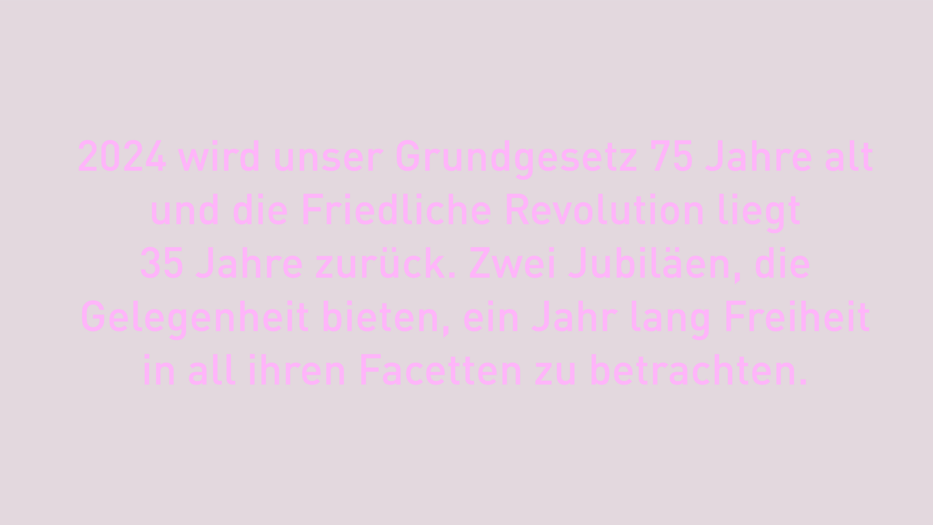 Der Text der Startseite, ein zu geringer Kontrast macht ihn unleserlich.