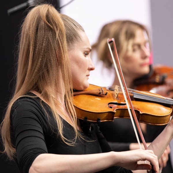 Musikerinnen des Streichquartetts Mriya. 