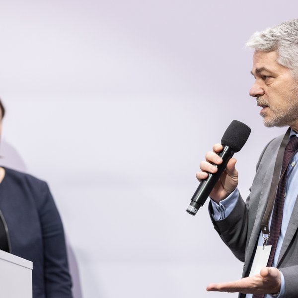 Prof. Dr. Carlo Masala und Prof. Dr. Judith Möller mit Beiträgen zur (Wissenschafts-)Freiheit 2024.
