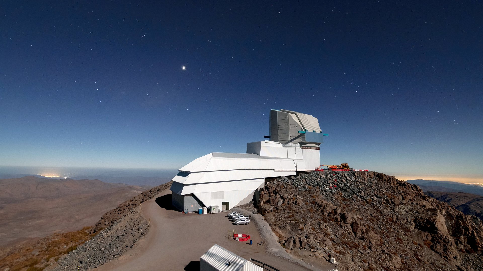 Foto vom Vera C. Rubin Observatorium