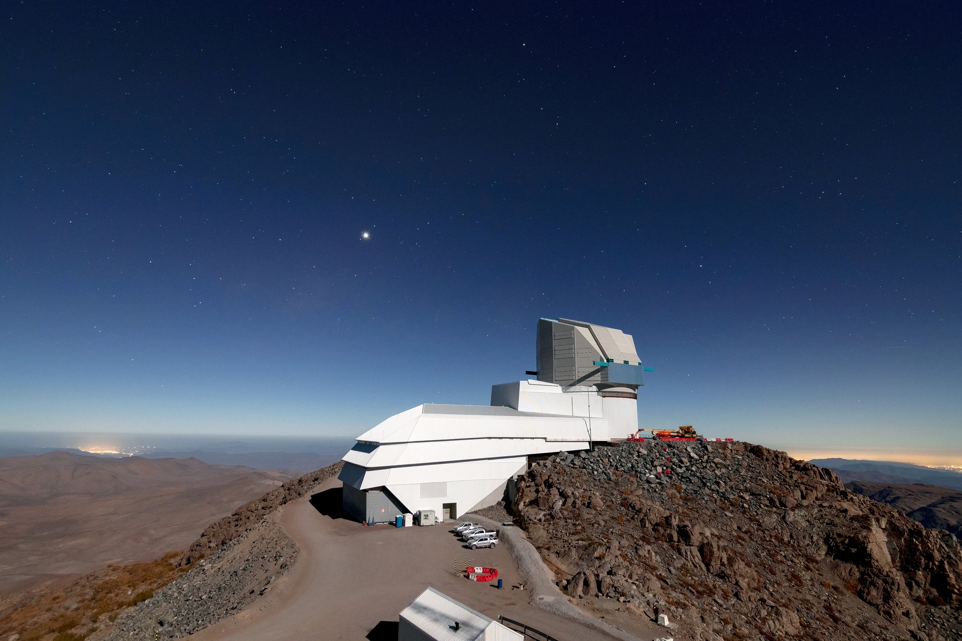 Foto vom Vera C. Rubin Observatorium